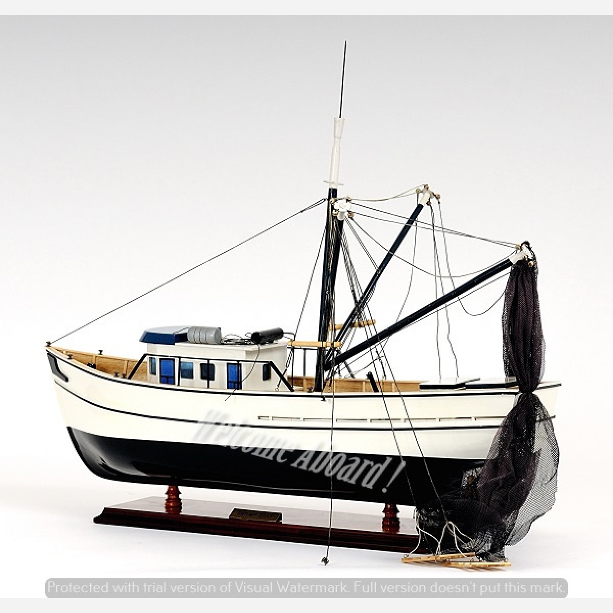 画像2: WB167　Shrimp Boat/北米の海老網漁船