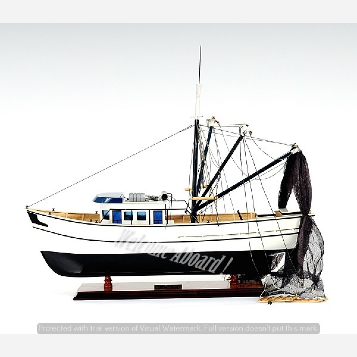 画像1: WB167　Shrimp Boat/北米の海老網漁船