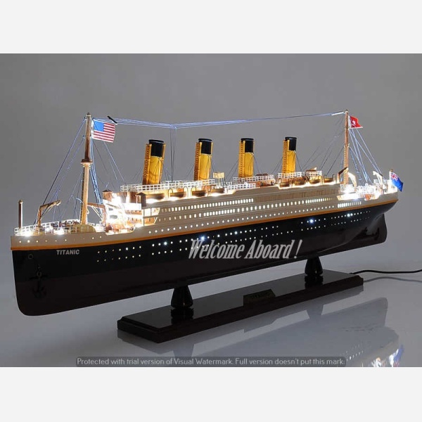 画像3: OL180  Titanic with lighs / タイタニック LED照明つき