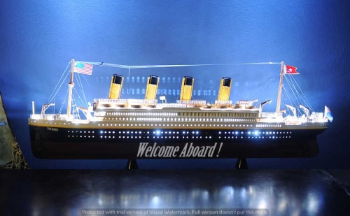 NEW COMER!! OL180 Titanic with lighs / タイタニック LED照明つき